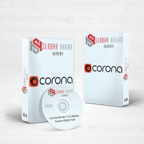 Corona Render 13 İç Mekan Tasarım Eğitim Seti