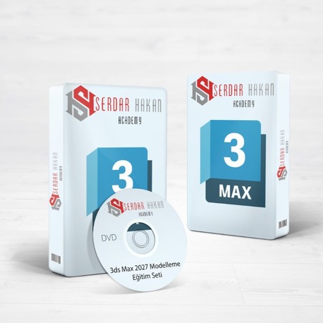 Autodesk 3ds Max 2027 Modelleme Eğitim Seti