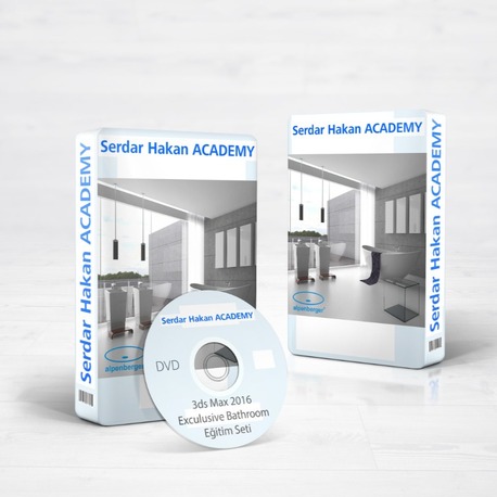 3ds Max 2016 Exculusive Bathroom Eğitim Seti