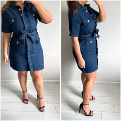 Orjinal Marka Denim Elbise