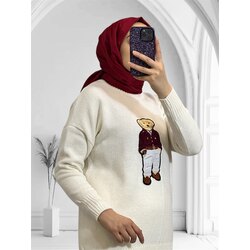 Örgü teddy kazak