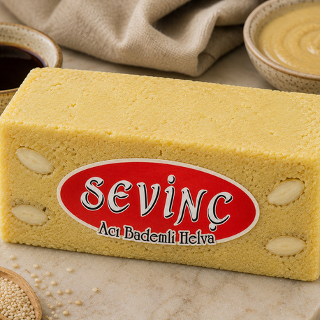 Acı bademli yaz helvası 500g