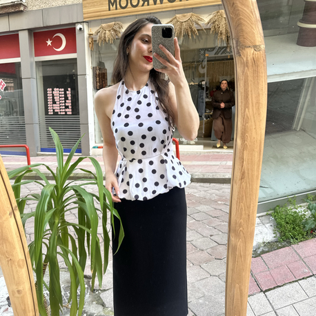 PUANTİYE BLUZ