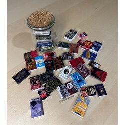 15 kitaplı okuma kavanozu