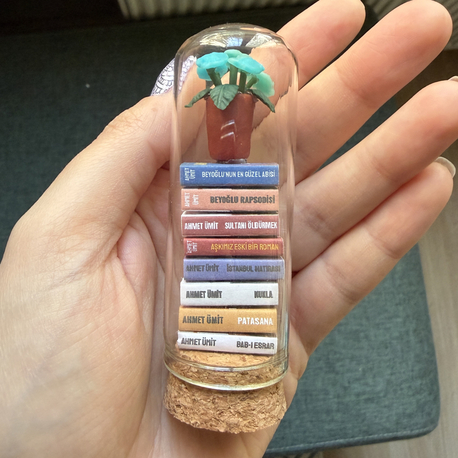 Mini Tüp Dekor - Ahmet Ümit Kitapları