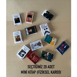 Seçtiğiniz 20 Adet Mini Kitap
