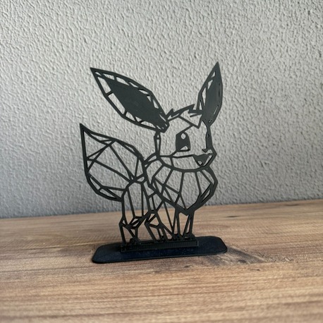 Pokemon Eevee 2.5D Line Art