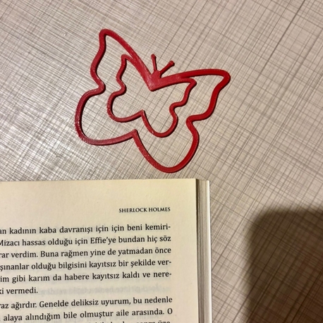 Kelebek Kitap Ayracı