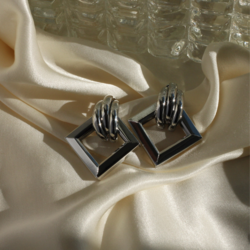 Silver Zoe Küpe 
