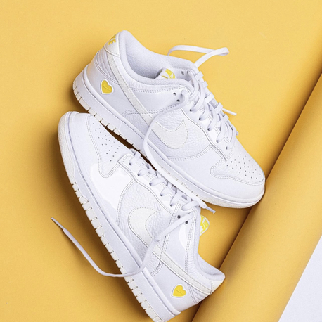 Nike Dunk Low Valentines Day Yellow Heart