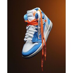 Air Jordan 1 Retro High OG Off White University Blue
