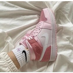 Air Jordan 1 Mid Digital Pink