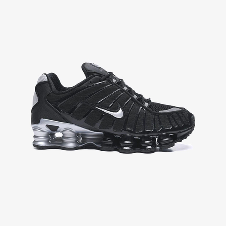 Nike Shox Silver Black