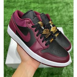 Nike Air Jordan 1 Low Dark Beetroot Black
