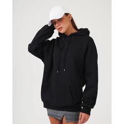 Kapüşonlu Baskısız Sweatshirt
