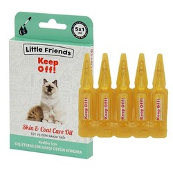 Little Friends KeepOff! Kediler için Ense Damlası 5x1 ml