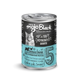mycat mojo black chunk parça dana & tavuk etli kedi konservesi 400 gr 12'li