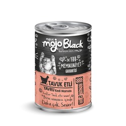 mycat mojo black chunk parça tavuk etli yavru kedi konservesi 400gr