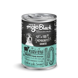 mydog mojo black chunk parça kuzu etli yavru köpek konservesi 400 gr 