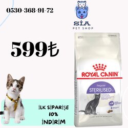 Royal Canin Sterilised Kısırlaştırılmış Kedi Maması 10 KG