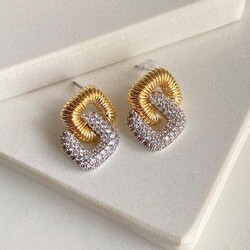 KARE CHARM ZİRKON KÜPE