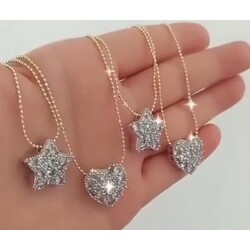 BUBBLE ZİRKON KOLYE