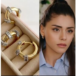 Mers Mix Küpe Ve Earcuff Seti