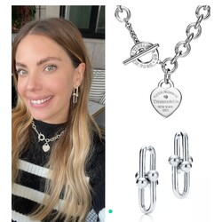 TIFFANY HEART TAG SET