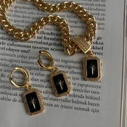 ÇELİK KARE ROZET SET