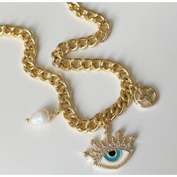 GÖZ CHARM KOLYE