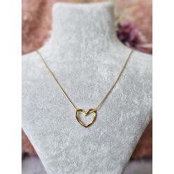 Gold Kalp Kolye