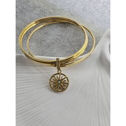 3'lü Ajda Bilezik ve Yıldız / Güneş Charm