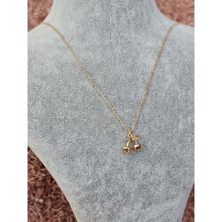 Gold Kiraz Kolye