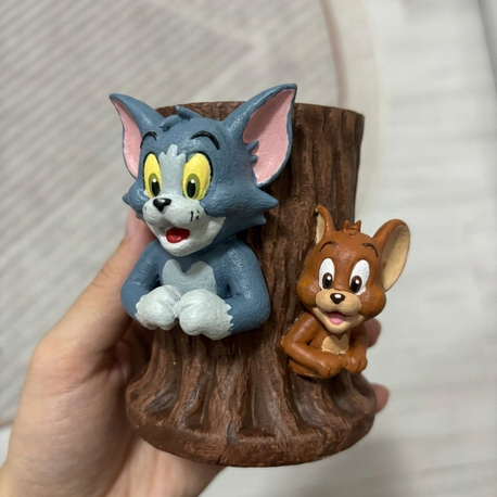 Tom ve Jerry Kalemlik Silikon Kalıp