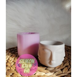 Mini Adler Sukulent Saksı Silikon Kalıp