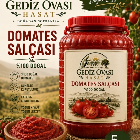 5 kg Domates Salçası 