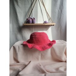 Pembe Bucket Şapka 