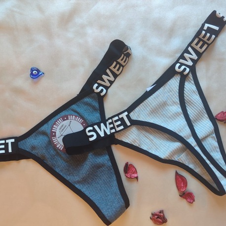 Sweet şeritli tanga