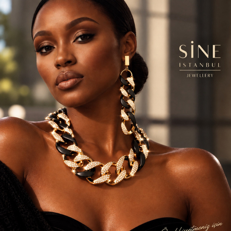 LA DIVA NOIR MİKA SET