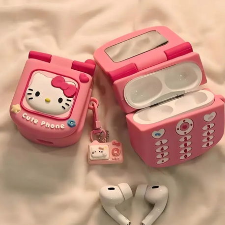 4. Nesil hello kitty airpods kılıf 