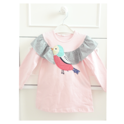 Lovely Bird Elbise- Pembe