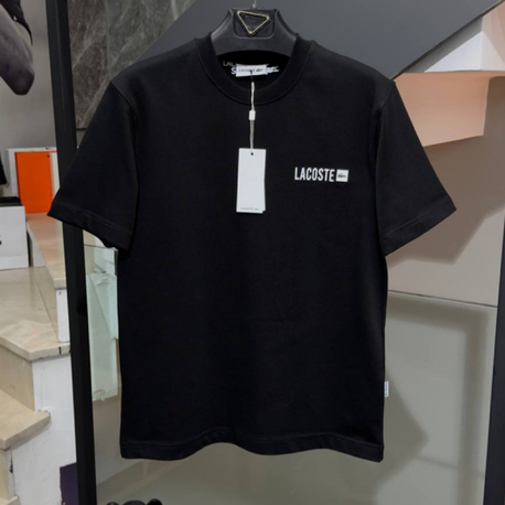 İTHAL LACOSTE / 100 PAMUK T SHIRT ÇELİK LOGA DETAYLI