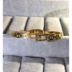 ÇELİK TAŞLI GOLD KELEPÇE