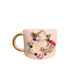 Melek mavi mug 