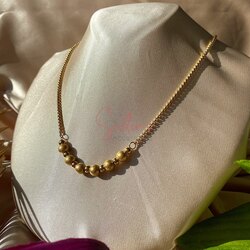 Çelik Gold Kolye ✨