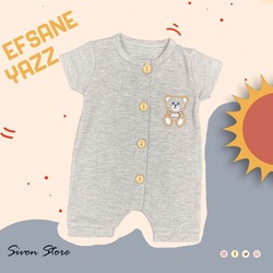 Sivonstore Sevimli Ayıcık Bebek Zıbın 3-18 Ay 