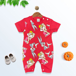 Bugs Bunny Baskılı Bebek Tulum 6-12 Ay