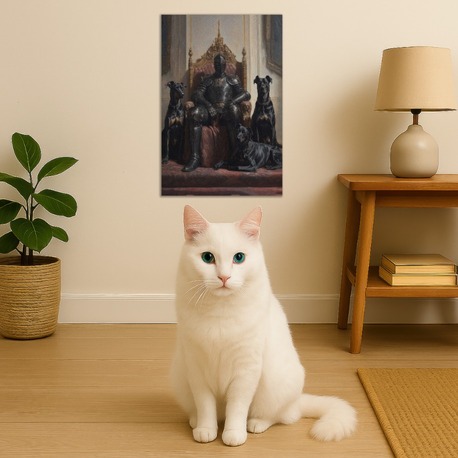 The Knight and Dogs