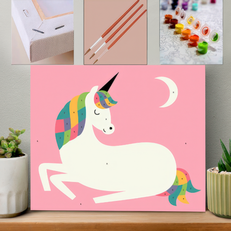 Unicorn - Tablo Boyama Seti
