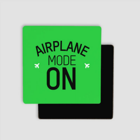 Buzdolabı Mıknatısı - Airplane Mode On